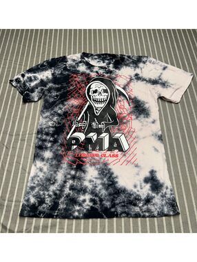Lurking Class by Sketchy Tank PMA Black Tie Dye T-Shirt Men's Medium